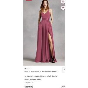 Bridesmaid Dress (VW360214) White by Vera Wang